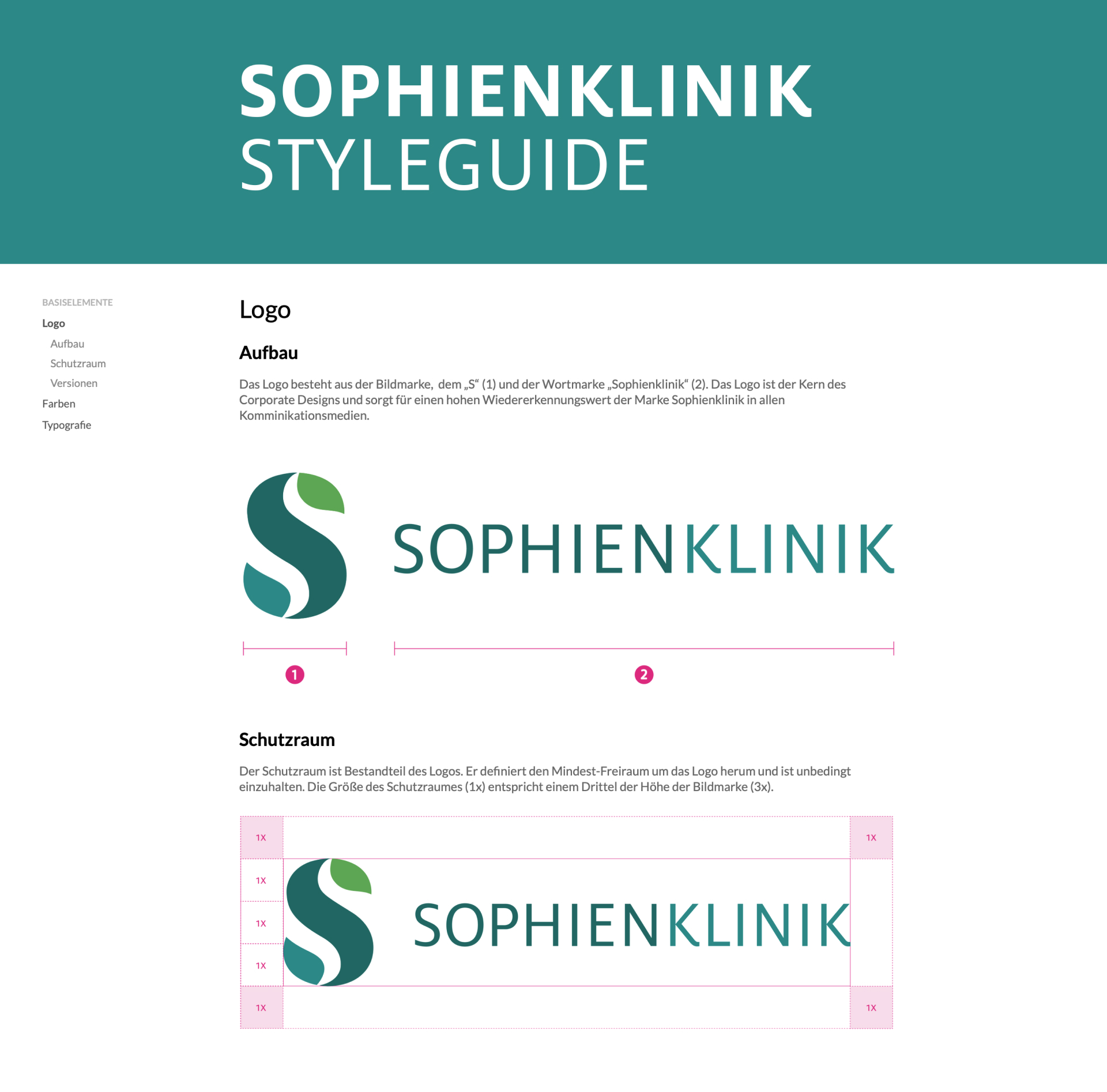 Sophienklinik Styleguide