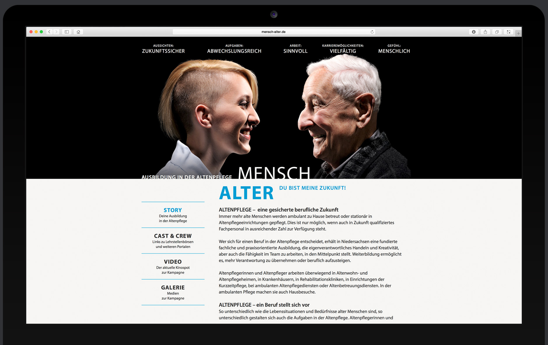 Screen Website